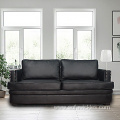 Modern Furniture Solid Wood Living Room Loveseats sofa